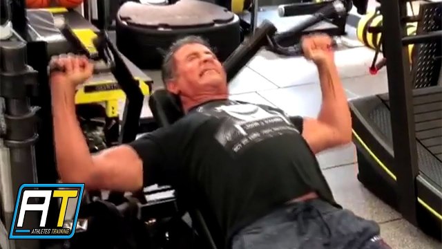 Sylvester Stallone workout 74 years old - Rambo / Rocky