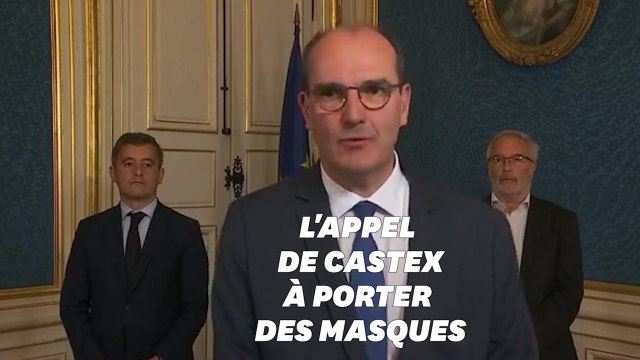 Castex appelle à porter des masques pour se prémunir d'une éventuelle deuxième vague