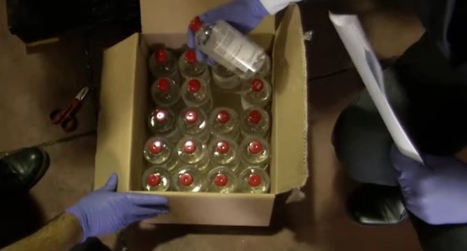 Lodi - Igienizzante sequestrato e donato a Protezione Civile e parrocchie (10.07.20)