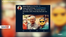 Dr Mahathir thanks Najib, others for wishing him on 95th birthday