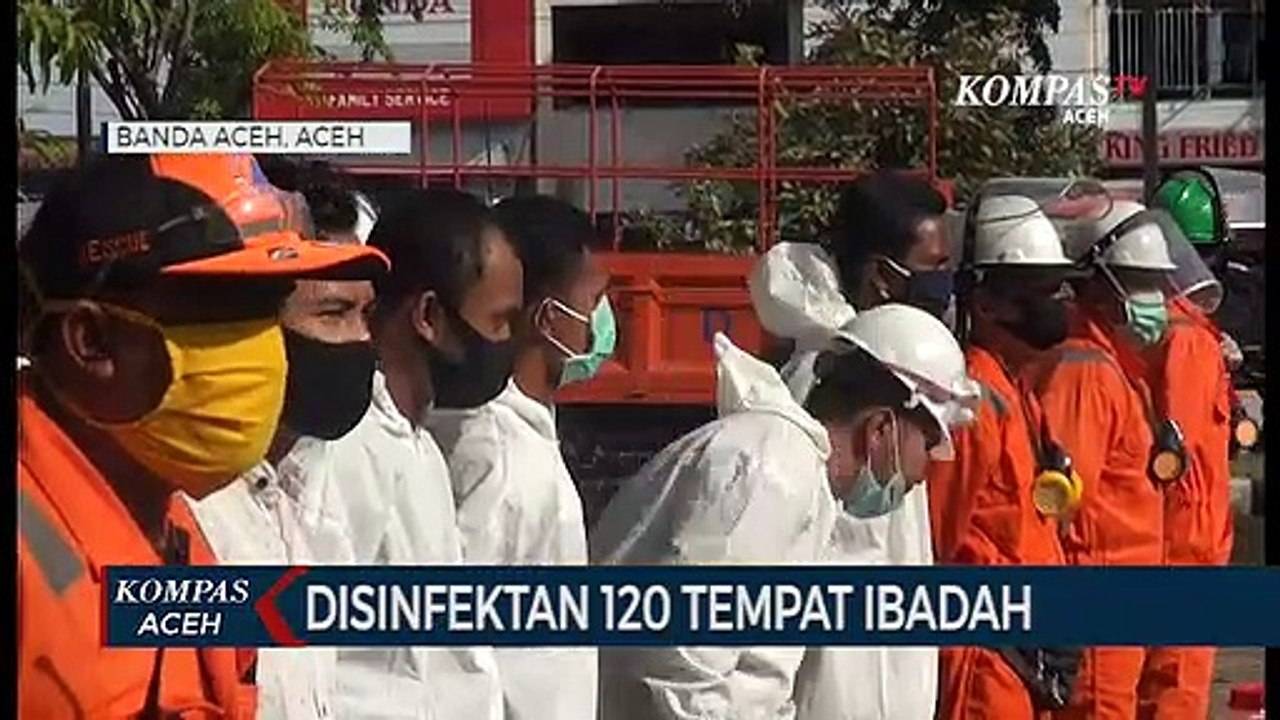 120 Tempat Ibadah di Disinfektan