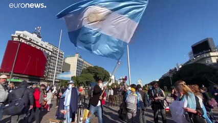 "Banderazos" en Argentina contra la gestión de la pandemia por Alberto Fernández