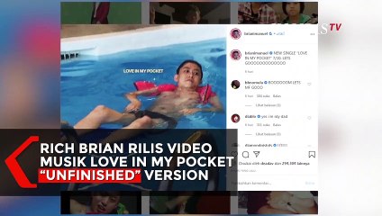 Rich Brian Rilis Single Baru dengan Video Musik Versi Unfinished