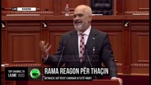Rama reagon për Thaçin/ Fjalimi në Kuvendin e Shqipërisë për Kosovën