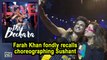 Farah Khan fondly recalls choreographing Sushant