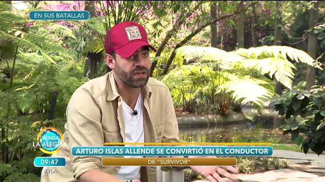 La pasión por la naturaleza llevó a Arturo Islas a ser el conductor de Survivor. | Venga La Alegría