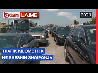 Trafik kilometrik ne sheshin "Shqiponja" | Lajme - News
