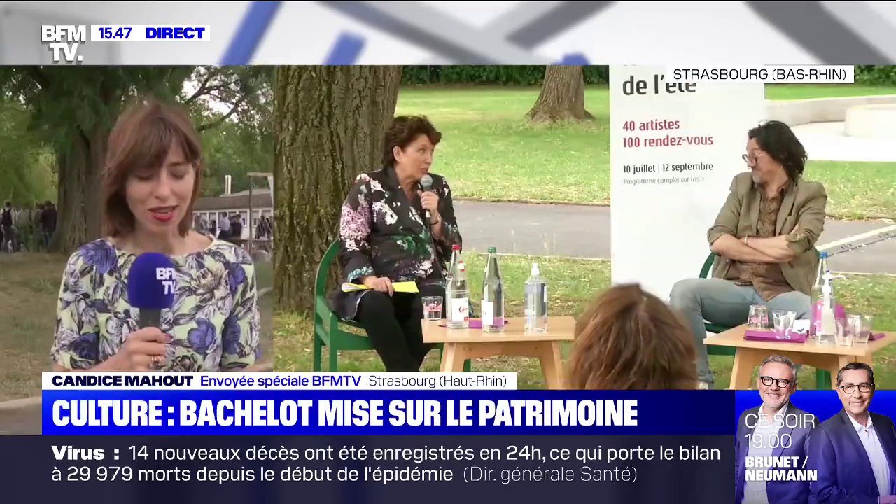Patrimoine: Roselyne Bachelot est en déplacement à Strasbourg