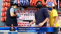 Retiran lácteos y embutidos por irregularidades sanitarias en un mercado de Guayaquil