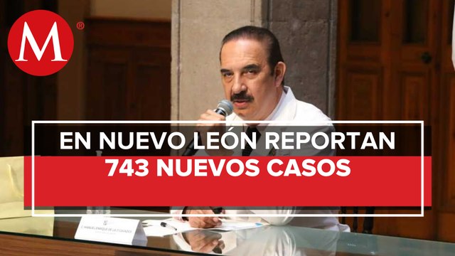 Acumula NL 555 muertes por covid-19, y 17 mil 408 casos