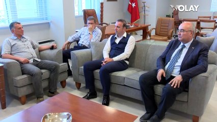 Yeşim Tekstil CEO'su Şenol Şankaya'dan OLAY'a ziyaret...