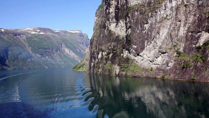 Slow motion of beautiful landscape