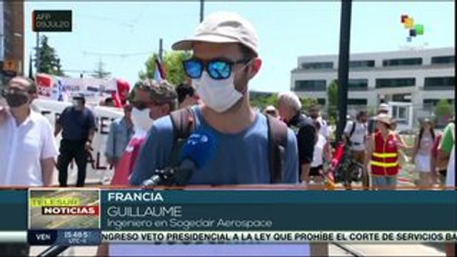 Francia: movilizaciones contra recortes de personal en empresa Airbus