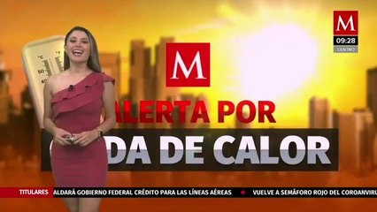 Cecilia Salamanca nos da el pronóstico del tiempo para este viernes 10 de julio