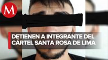 Detienen en SLP a presunto integrante de cártel de Santa Rosa de Lima