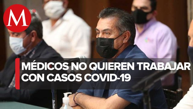 Médicos se amparan para no atender a pacientes covid: El Bronco