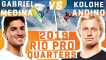 GABRIEL MEDINA 2x WORLD CHAMP vs KOLOHE ANDINO - 2019 Oi Rio Pro FULL HEAT REPLAY