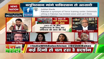 India should support Balochistan, RT. Major General GD Bakshi says