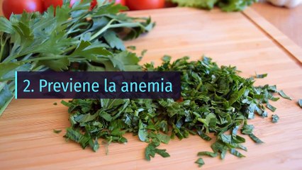 8 propiedades y beneficios del perejil