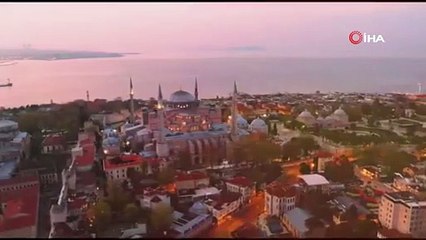 Kültür ve Turizm Bakanı'ndan Ayasofya paylaşımı