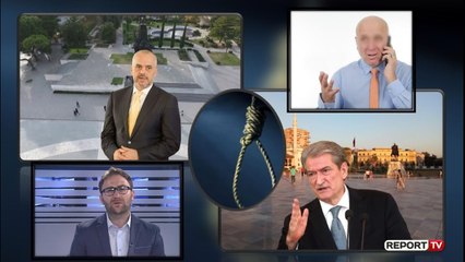 Report TV - Njëri te sheshi Skënderbej e tjetri tek ai i Flamurit, mendimi HORROR: Duhen VARUR të dy
