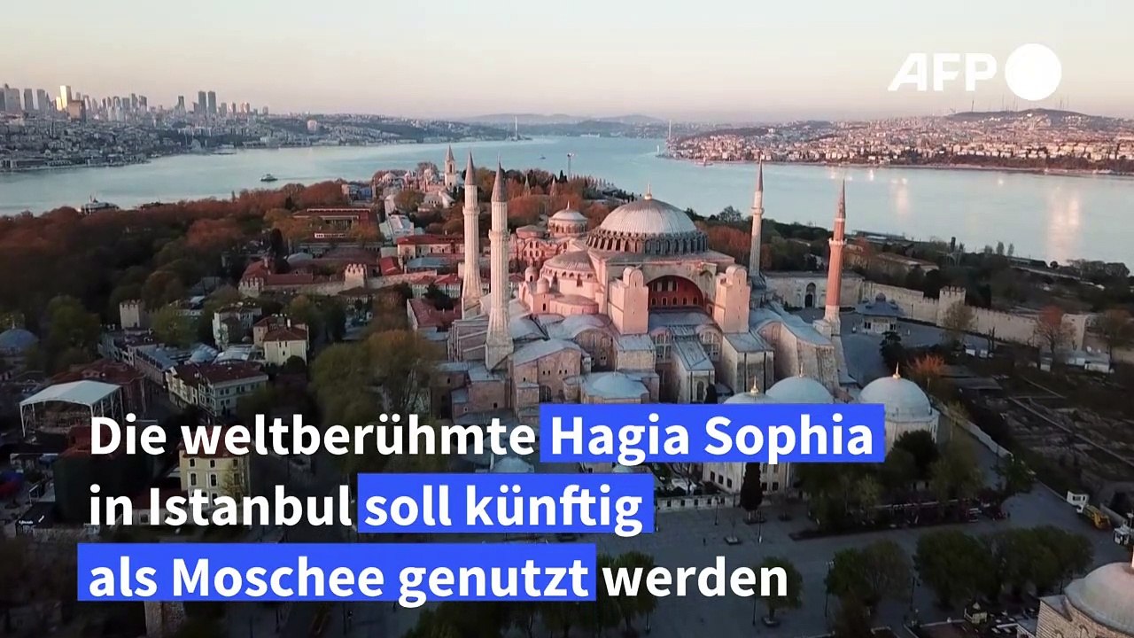 Hagia Sophia in Istanbul wird zur Moschee
