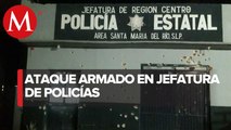 Atacan instalaciones de la policía en San Luis Potosí