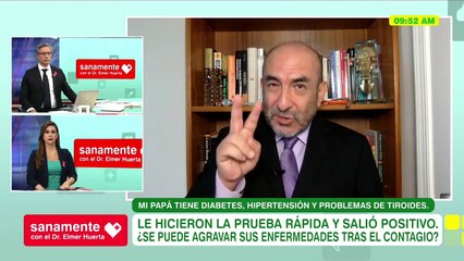 Sanamente con el Doctor Elmer Huerta: ¿Puede agravar sus enfermedades tras el contagio? (HOY)