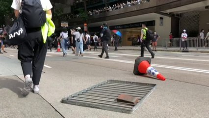 Top News - Hyn në fuqi ligji i ri/ Hong Kong, dhjetëra arrestime