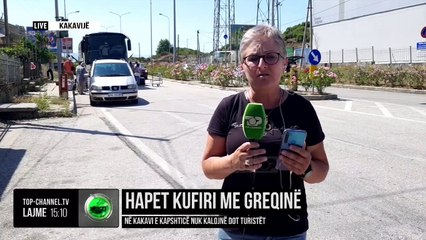Hapet kufiri me Greqinë/ Në Kakavi e Kapshticë nuk kalojnë dot turistët