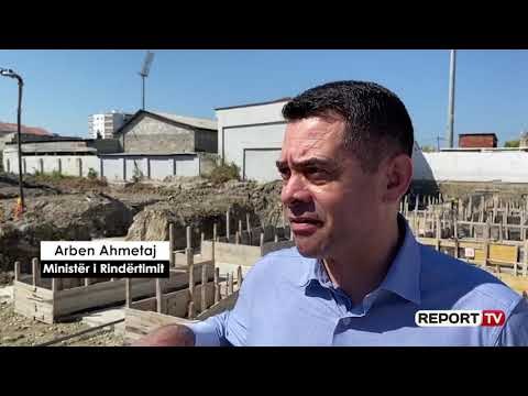 Report TV -U shemb nga tërmeti, Rama inspekton punimet e shkollës në Kavajë