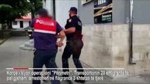 Ora News - Korçë, prangoset 3 persona, kaluan 20 emigrantë në kufi kundrejt pagesës prej 500 euro
