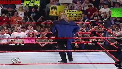 Triple H Walks Out From Raw Roster Raw May 9, 2005