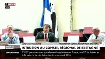 Intrusion au Conseil régional de Bretagne