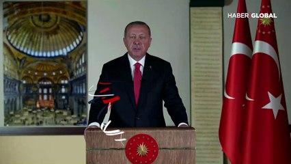 Cumhurbaşkanı Erdoğan'dan Ayasofya açıklaması: İlk namaz 24 Temmuz Cuma günü