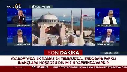 Ayasofya konusunda sessizliğe gömülen Ekrem İmamoğlu ile ilgili çarpıcı sözler