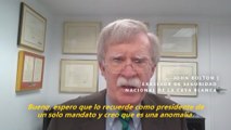 Bolton sobre Trump: 
