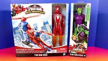 Marvel Ultimate Spider-man Web Warriors Spider-man With Web Copter Green Goblin Superman