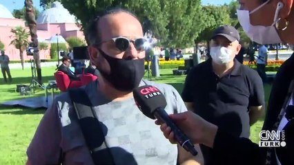 Son Dakika Haberi! Seccadesini ve bayrağını alan Ayasofya'ya akın etti | Video