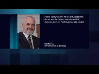 “Policia i ka të dhënat për personat e infektuar”/ Rama: Mos e thyeni karantinën -  Vizion Plus