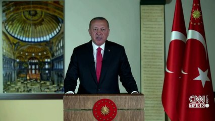 Son dakika haberi... Cumhurbaşkanı Erdoğan açıkladı! Ayasofya'da ilk namaz 24 Temmuz Cuma günü | Video