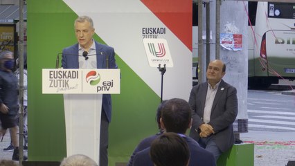 Urkullu: "Votar es seguro, lo ha confirmado la Junta Electoral"