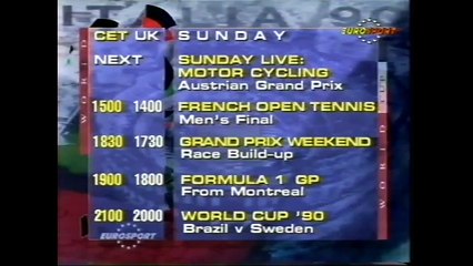 Eurosport Highlights from June 1990 🏆