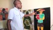 Cameroon painter uses brush against COVID-19