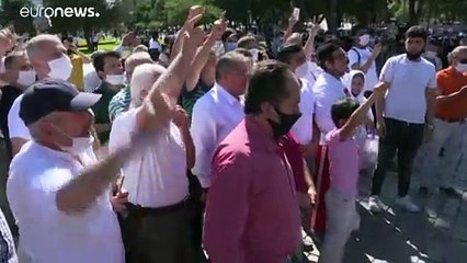 Críticas sobre reconversão de Hagia Sophia em mesquita