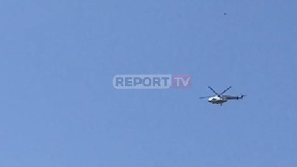 Report TV - Kontrollet për kanabis, helikopteri i policisë fluturon mbi Këlcyrë dhe Përmet