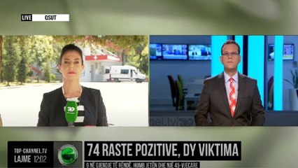 74 raste pozitive, dy viktima/ 9 në gjendje të rëndë. Humb jetën dhe një 45-vjeçare