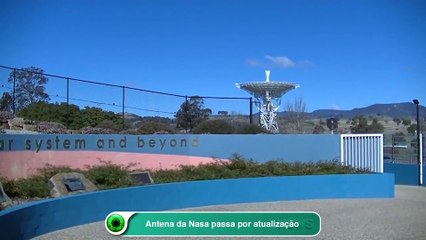 Antena da Nasa passa por atualização