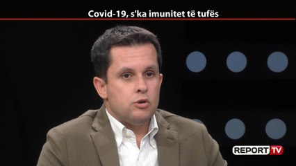 Report TV -COVID-i në Shqipëri/ Alimehmeti: Maska nuk të bën 'Superman', distanca është kyçi!