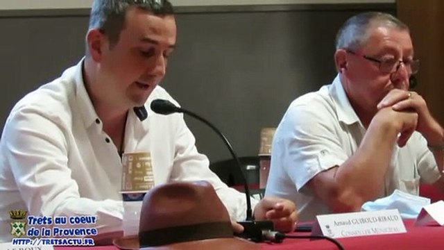 2e conseil municipal TRETS - Discours Arnaud Guiboud-Ribaud 10juill2020